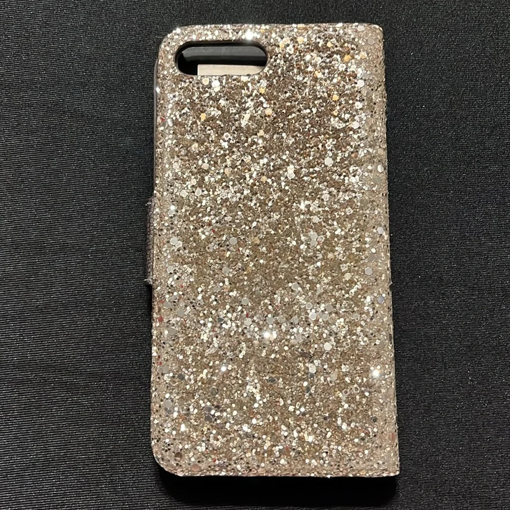 Kate Spade ✨Gold ✨ Glitter✨ iPhone 7 Plus Case